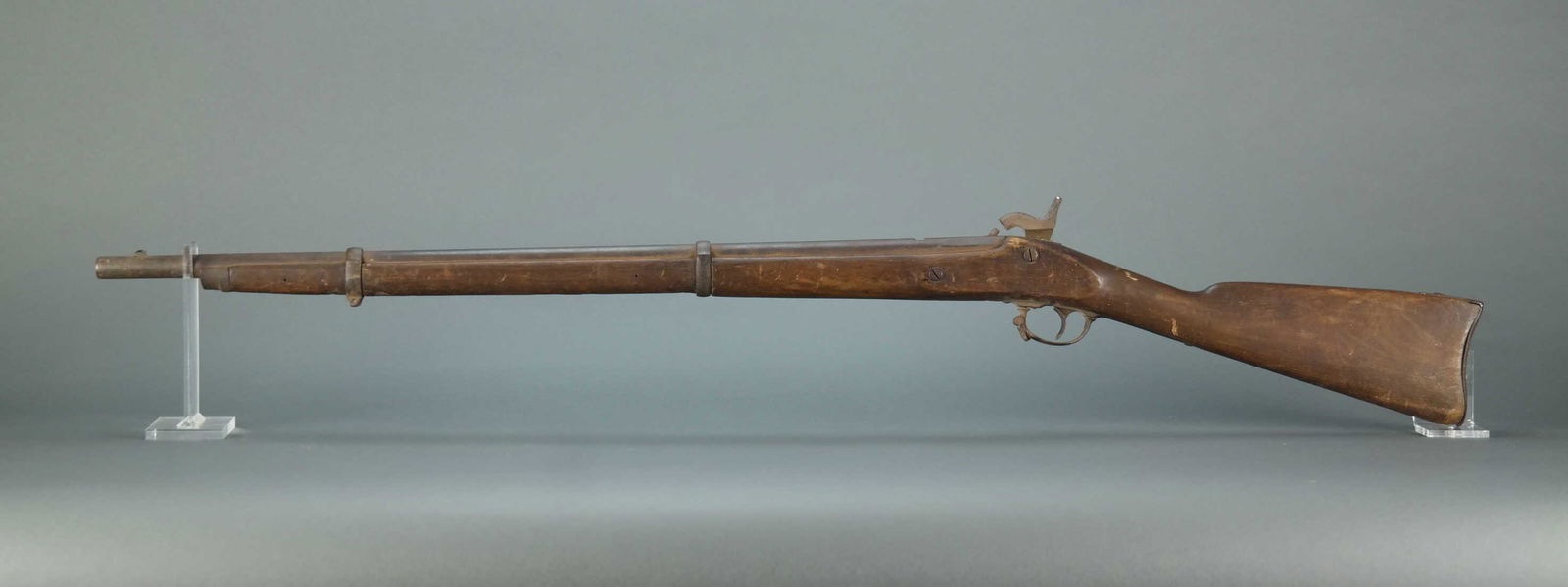 W. Muir & Co. M1863 Shortened Rifle Musket.: [Antique Firearms] W. Muir & Co. Model 1863 shortened two band rifle musket .58 cal dated 1864 ++ Flayderman casts doubt on government modification in shortening M1863 muskets, believing it was shorte