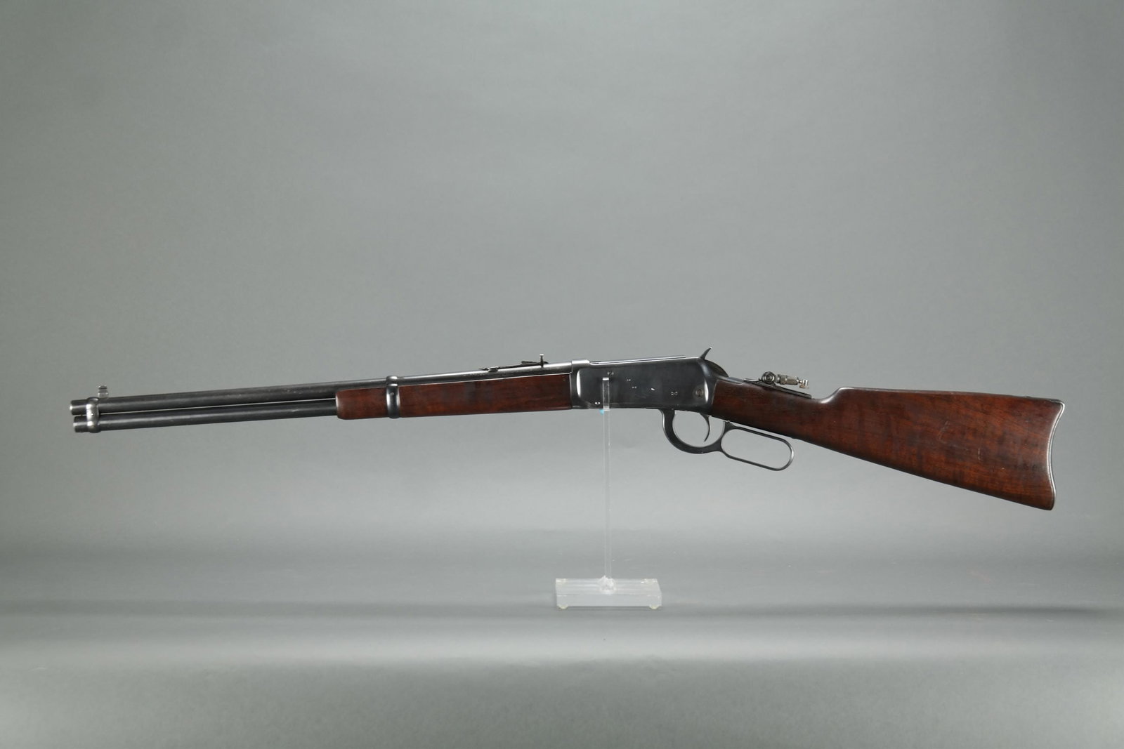 Winchester M1894 Lever Action Carbine .32 Ws.: [Modern Firearms] 1928-29 Winchester M1894 lever action carbine .32 ws ++ Serial 1065*** ++ Marble Arms rear peep sight ++ Curio or Relic FFL, NISC background check, or FFL transfer required._x000D_ A