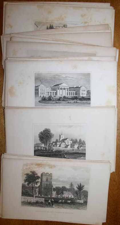 ~103 prints, mostly from Dugdale's CURIOSITIES...