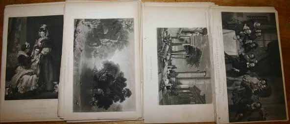 ~116 prints: Landscape, portraits, dramatic scene