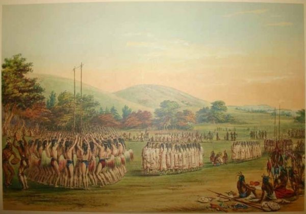 6 Collotypes: George Catlin's... Indian Portfolio - 7