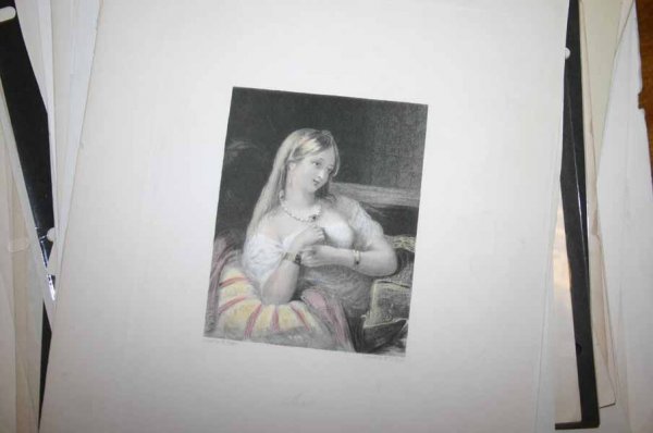 ~200 lithos of landscape, scenery. - 2