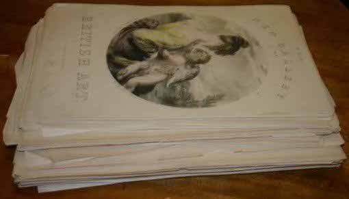 ~99 prints reproducing NEW GALLERY OF BRITISH ART