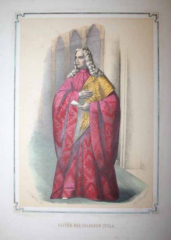 7 lithographed & engraved portraits (8 copies). - 7