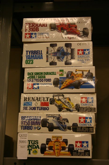 Group of 6 Model Kits. Tamiya, Brabham BT50 B