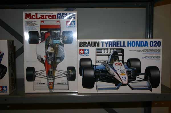 Group of 4 Model Kits. Tamiya, Ferrari F189 P - 3