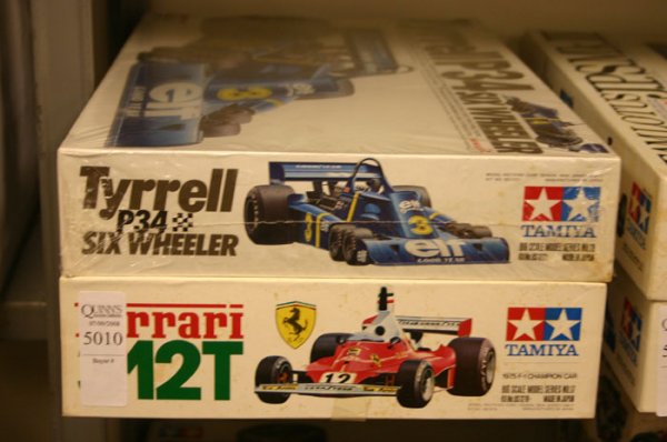 Two Tamiya Model Kits. Tamiya, Ferrari 312 T,
