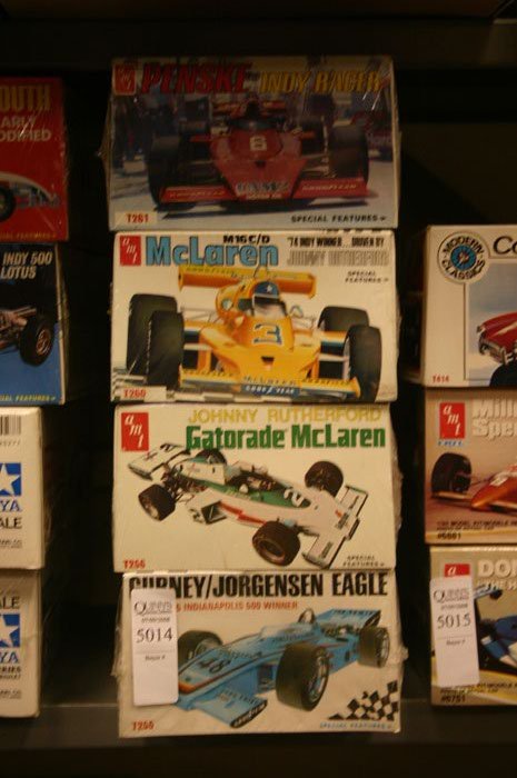 Group of 4 Model Kits. AMT, Gurney/Jorgensen