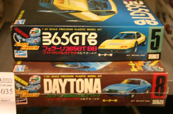 TwoCrown model kits. Crown, Ferrari 365GT BB,