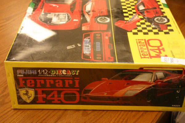 Model Kit. Fujimi, Ferrari F40 (Die Cast), 29 - 2