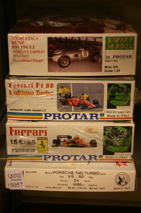 Group of 4 Model Kits. Protar, Ferrari F1 88