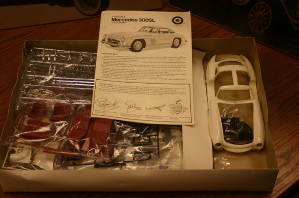 Three Entex model kits. Entex, Mercer Raceabo - 2
