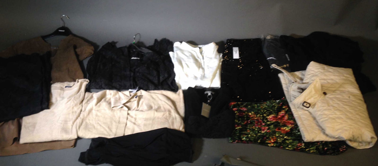 Large Group of Women's Designer Clothes: Large Group of Women's Designer Clothes, Inc. Magaschioni, Vince, & Joan Vass