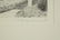 Ryohei Tanaka. 4 etchings. Roofs and Trees. - 10