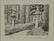 Ryohei Tanaka. 4 etchings. Roofs and Trees. - 3