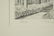 Ryohei Tanaka. 4 etchings. Roofs and Trees. - 9