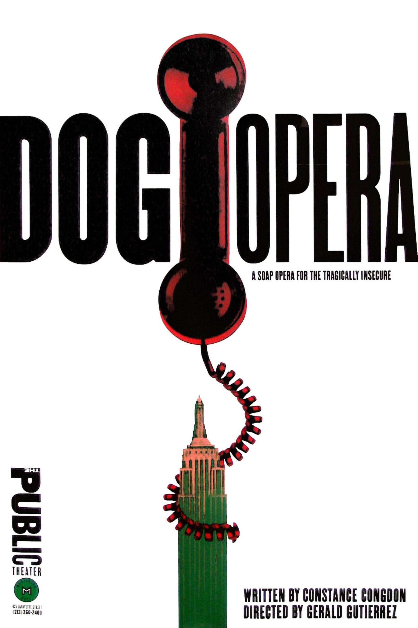Scher. Set of 8 posters inc Public Theater. Big A.: Scher, Paula. (American, b. 1948). 8 Serigraph posters: A set of 7 for Public Theater, and "The Big A." poster. (1) Big A. Printed on thin, delicate paper. The plays are (1) "Simpatico," (2) "Blade to