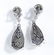 Judith Ripka, sterling and prasiolite earrings. - 3