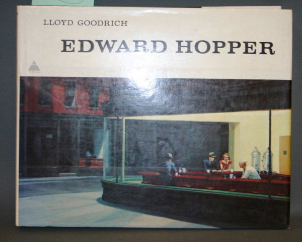 Lloyd Goodrich, EDWARD HOPPER (1978) NF in fair d: [Hopper]. Lloyd Goodrich. Edward Hopper. NY: Harry N. Abrams, (1978). 306pp. Gilt-pictorial green cloth. 246 reproductions of Hopper's paintings and drawings - 88 in full color, including dozens of fo