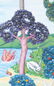 J. Charlemagne, Garden of Eden, O/B, 20th century. - 3