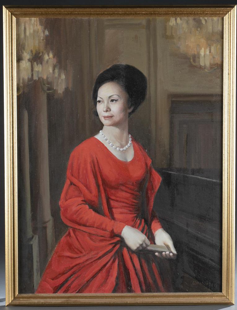 Luning, Portrait of Anna Chennault, 1994. (1 of 5)