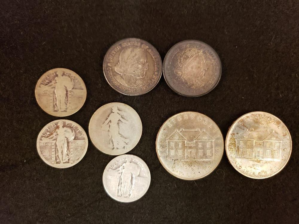 8 Silver Coins and Coin Set (1 of 4)