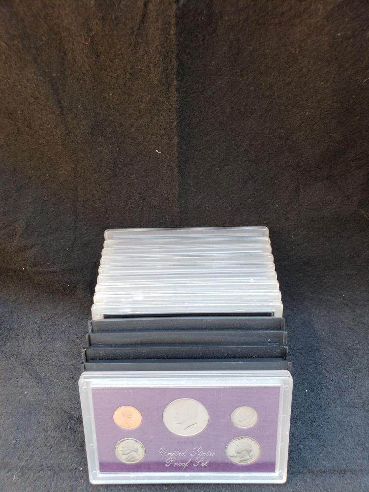 14 US Proof Sets (1 of 2)