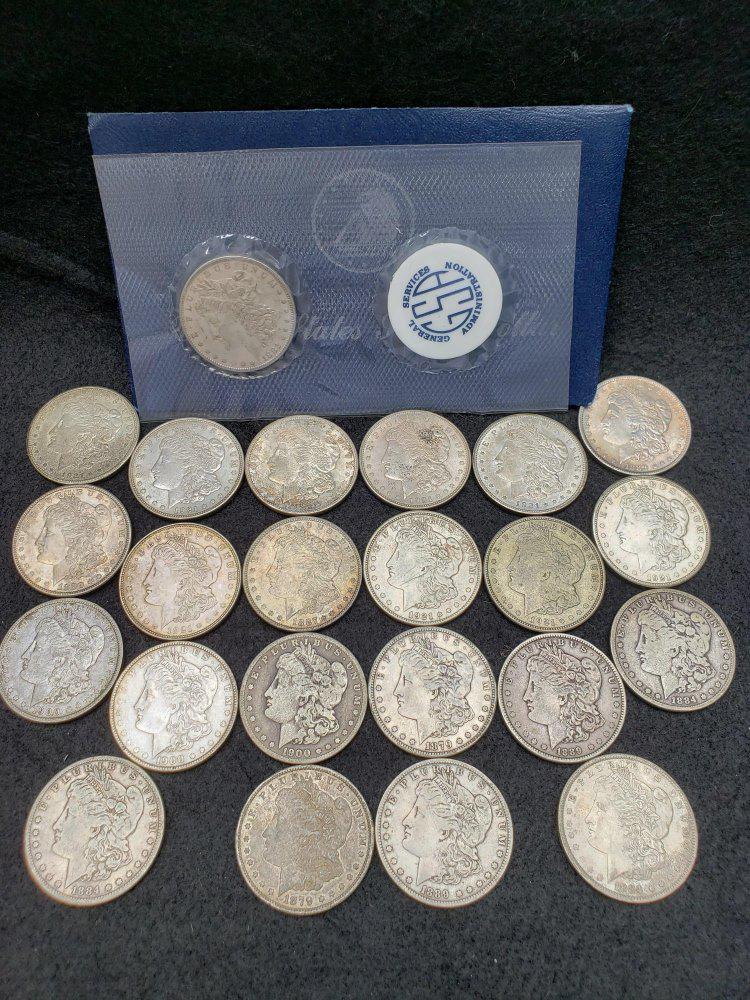 23 Morgan Dollars (1 of 4)