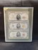 2 Framed Sets of $5 Bills - 2