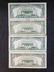 2 Framed Sets of $5 Bills - 5