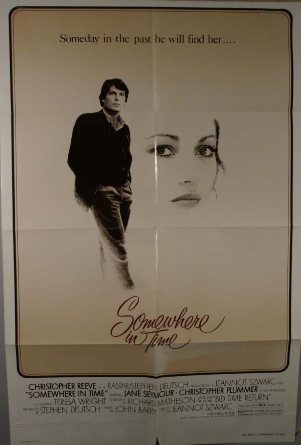 Christopher Reeve, 2 Posters. Somewhere In Time,
