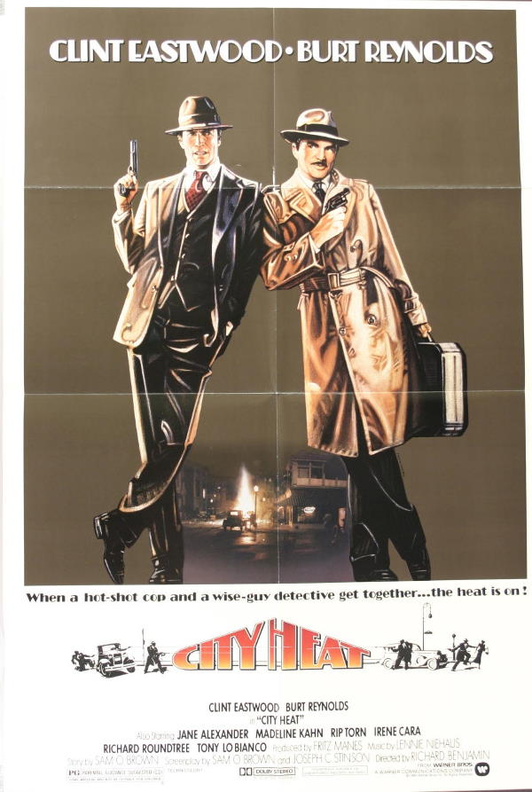 Clint Eastwood, 4 Posters. (1) City Heat, 1984, w - 3