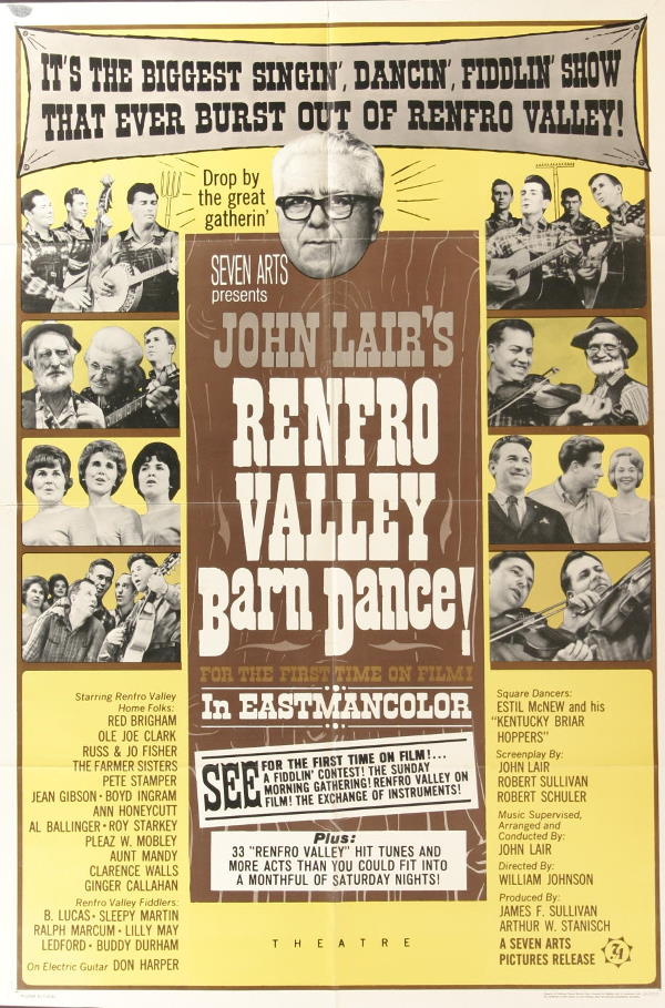 Musicals, 2 Posters. (1) Renfro Valley Barn Dance