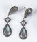 3 Pieces of jewelry with moonstones and diamonds. - 2