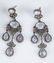 3 Pieces of jewelry with moonstones and diamonds. - 4