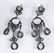 3 Pieces of jewelry with moonstones and diamonds. - 6