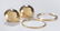 2 Pairs 14k gold earrings.