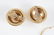2 Pairs 14k gold earrings. - 5