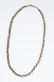 14k Gold braided chain necklace.