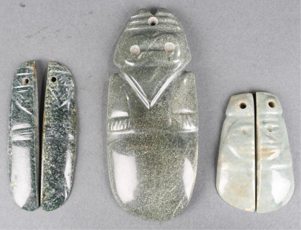 5 Guanacaste-Nicoya Pendants, 300 BCE to 500 CE. (1 of 5)