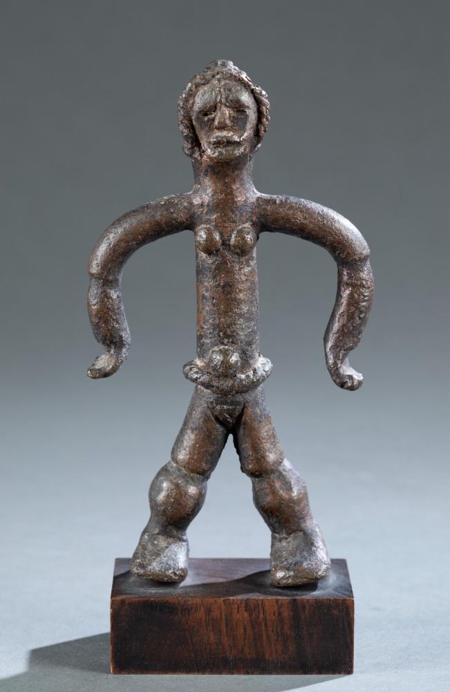 Dan Bronze Figure, Liberia, 19th/20th c. (1 of 5)