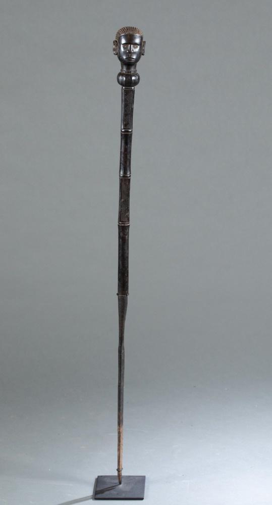 East African Style Staff/Spear, 20th c. (1 of 7)