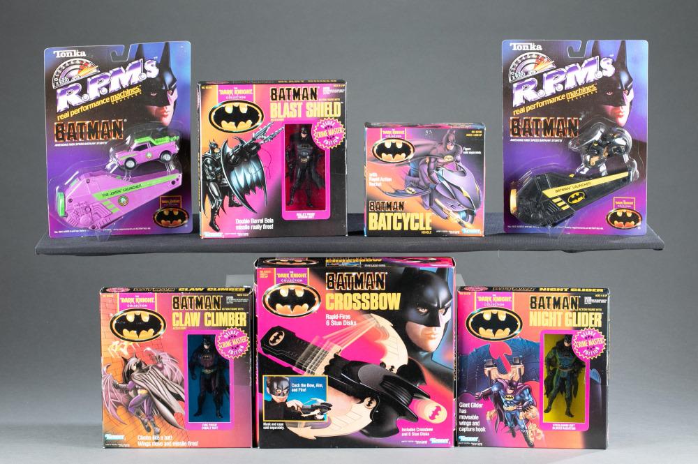 7 'Dark Knight' action figures & accessories MIB. (1 of 4)