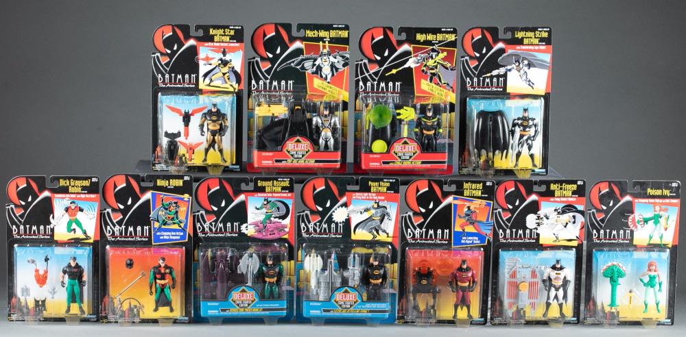 11 'Batman: The Animated Series' action figures. (1 of 6)