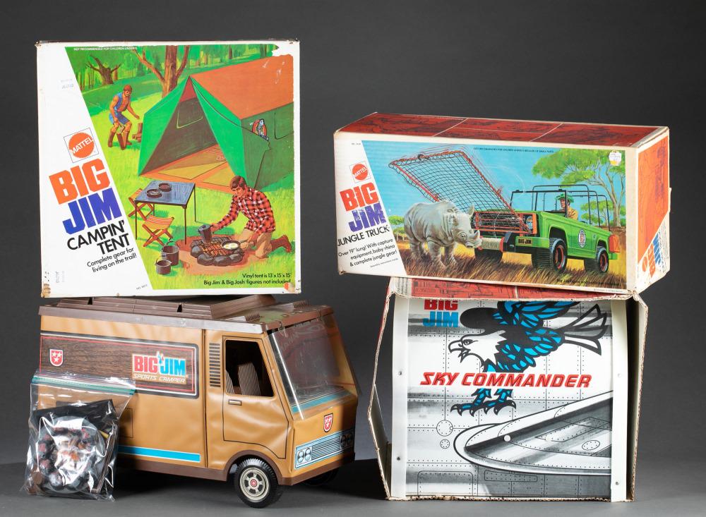 4 Mattel Big Jim vehicles and accessories (1 of 5)