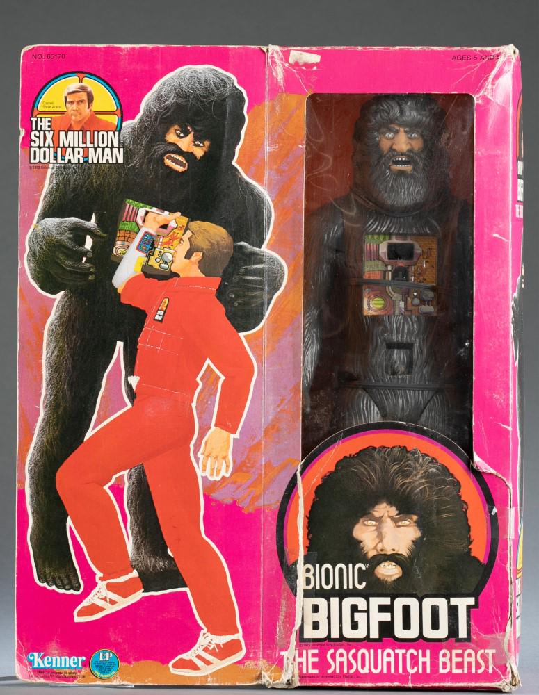 1977 Kenner Bionic Bigfoot action figure, OB. (1 of 3)
