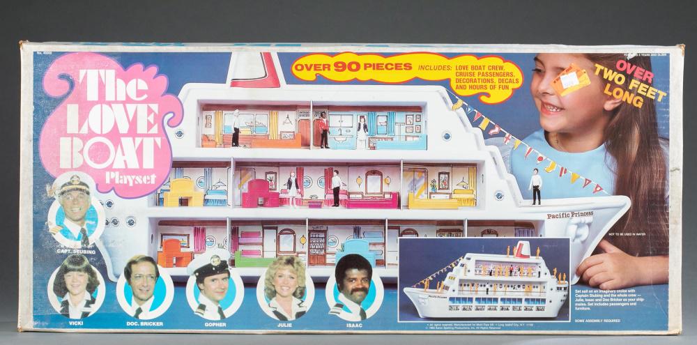 Rare Multi Toys the Love Boat Playset Mib
