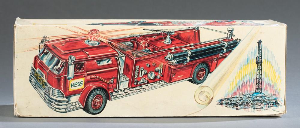 1970s Hess pumper fire truck in original box (1 of 5)