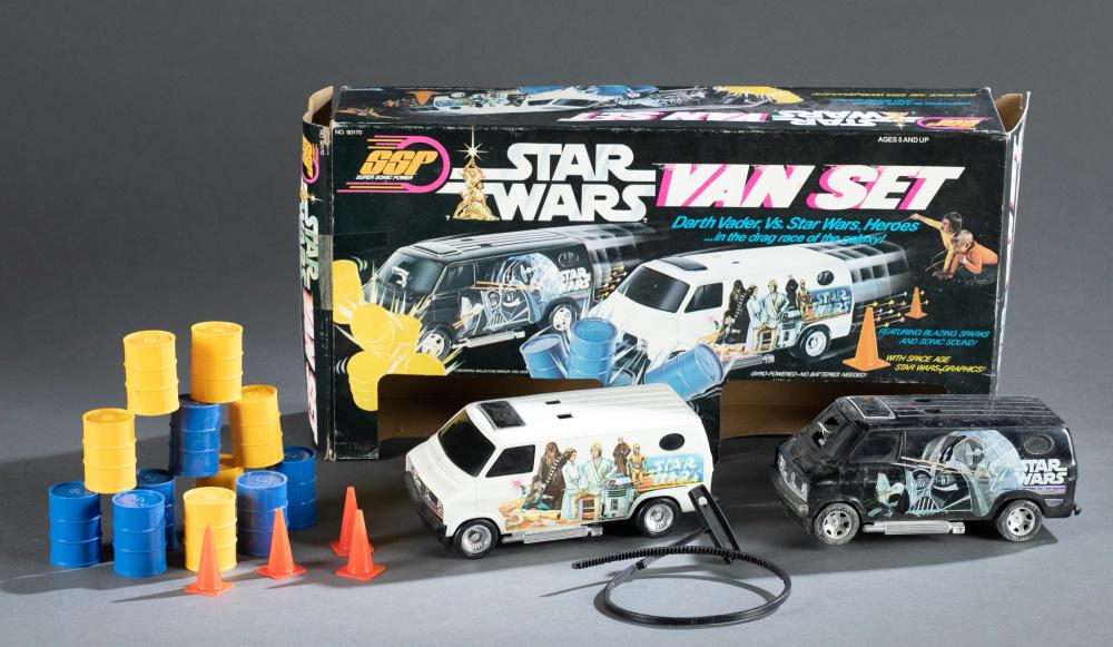 1978 SSP Star Wars Van Set, in original box. (1 of 5)
