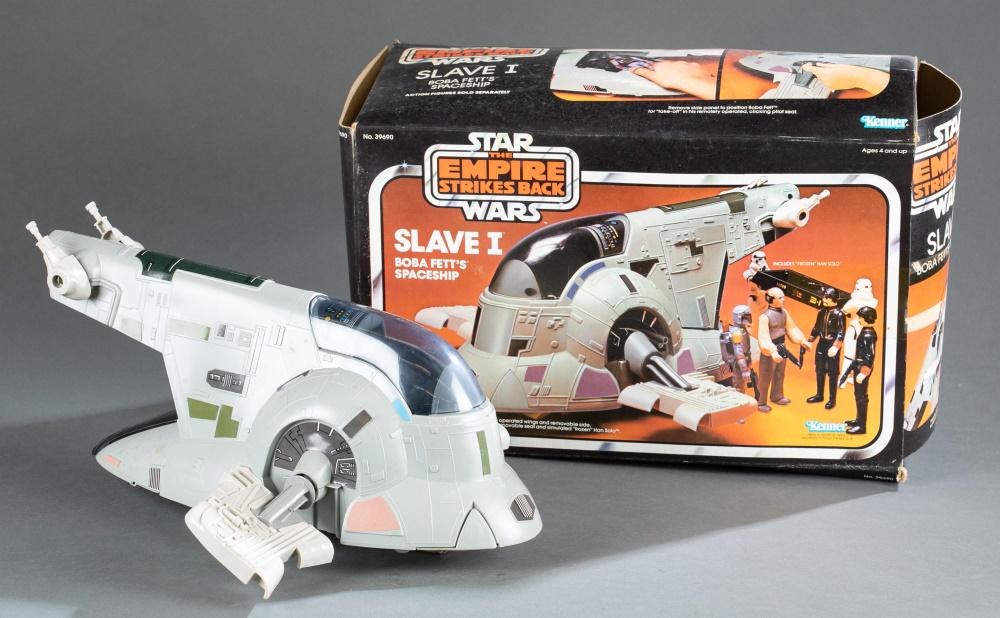 1981 Kenner Star Wars Slave 1 toy, OB (1 of 4)